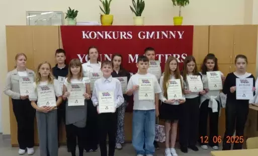 Zdjęcie do Gminny Konkurs Języka Angielskiego dla uczni&oacute;w klas IV SP&bdquo;Young Masters In English&rdquo;.