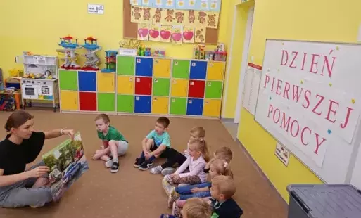 Zdjęcie do Dzień pierwszej pomocy u przedszkolak&oacute;w z Radkowic