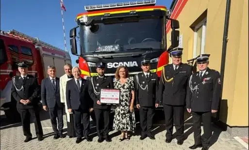 Otwarcie strażnicy OSP w Ambrożowie