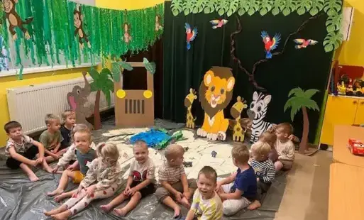 Zdjęcie do Przedszkolaki z Radkowic z wizytą w Dżungli