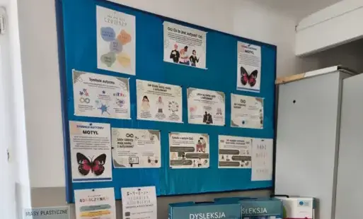 Zdjęcie do W  Publicznej Szkole Podstawowej w Jadownikach jest miejsce, w kt&oacute;rym każde dziecko czuje się zaopiekowane &ndash; to nasza sala terapeutyczna.