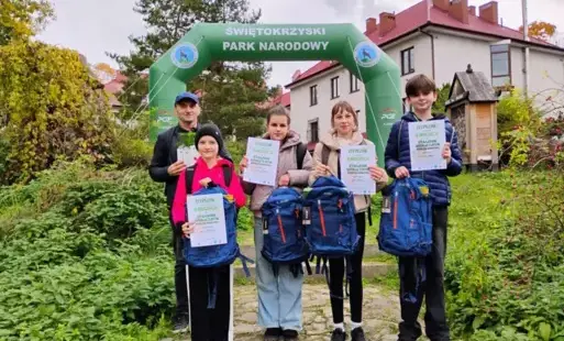Zdjęcie do II miejsce drużyny z PSP w Łomnie w XV Rajdzie Edukacyjnym &bdquo;Puszcza Jodłowa&rdquo;