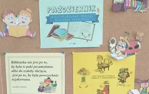 Zdjęcie do Międzynarodowy Miesiąc Bibliotek Szkolnych