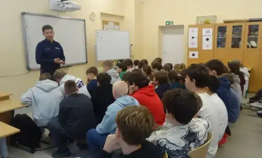 Zdjęcie do Bezpieczna droga do szkoły &ndash; PSP Radkowice
