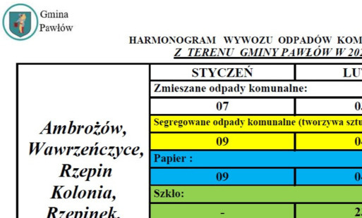 Harmonogram