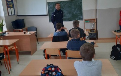 Zdjęcie do Spotkania z policją 