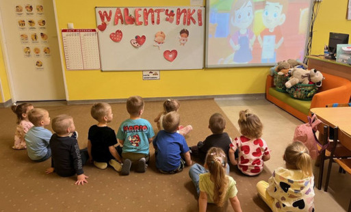 Zdjęcie do PSP Radkowice- Walentynki w oddziale przedszkolnym