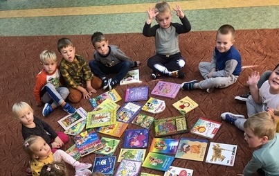 Zdjęcie do Projekt Edukacyjny ,,Mały Miś w Świecie Wielkiej Literatury&rsquo;&rsquo; w gr. 0d