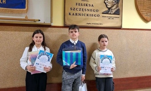 Zdjęcie do PSP Chybice- Sukces naszych uczni&oacute;w w Powiatowym Konkursie Języka Angielskiego &bdquo;Teen Win&rdquo;