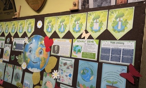 Zdjęcie do Nasza moc. Nasza Planeta &ndash; wsp&oacute;lnie świętowaliśmy Dzień Ziemi w PSP W Chybicach