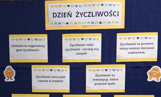 Zdjęcie do Dzień Życzliwości w naszej szkole - PSP Łomno