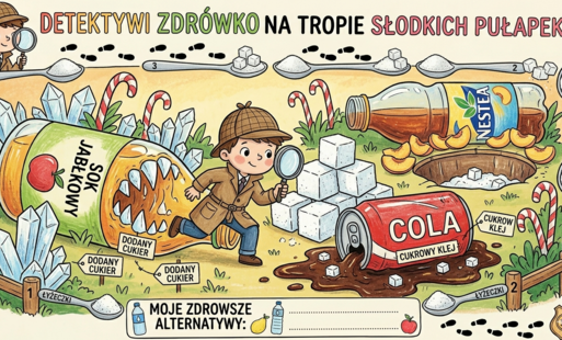 Zdjęcie do Detektyw Zdr&oacute;wko  na tropie słodkich pułapek!