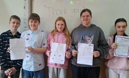 Zdjęcie do PSP w Godowie w Międzynarodowym Projekcie eTwinning "European Postcards Exchange 3.0" (Polska-Grecja-Hiszpania)