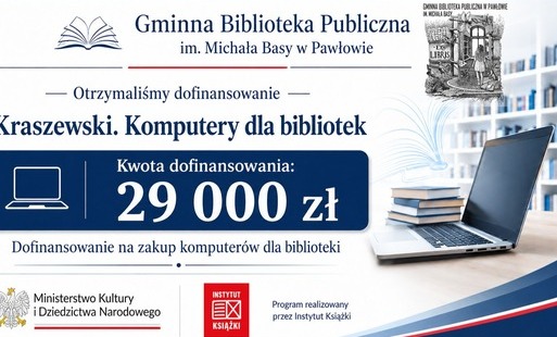 Zdjęcie do Nowe komputery dla biblioteki