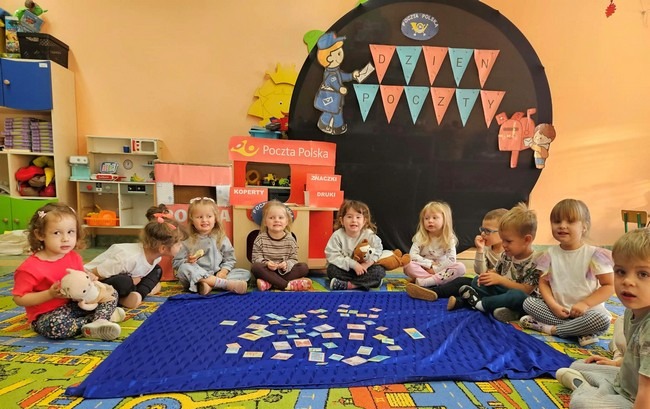 Dzień Poczty w przedszkolnej grupie 0d
