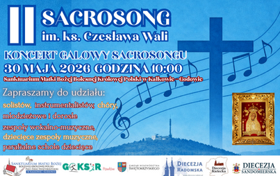 Zdjęcie do II Sacrosong im. ks. Czesława Wali